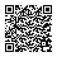 QR-koodi puhelinnumerolle +12315638594