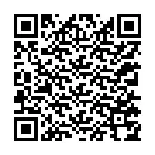 Kode QR untuk nomor Telepon +12315774368