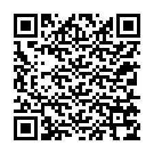 QR-code voor telefoonnummer +12315774424