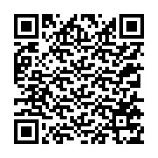 Kode QR untuk nomor Telepon +12315775758