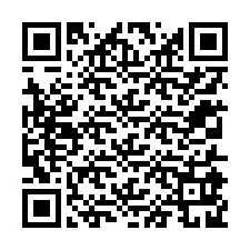 Código QR para número de teléfono +12315929043