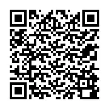 Kode QR untuk nomor Telepon +12315980247