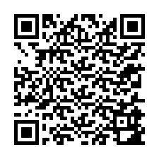 QR Code pour le numéro de téléphone +12315982116