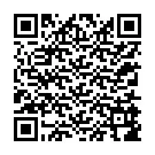 Código QR para número de teléfono +12315986484