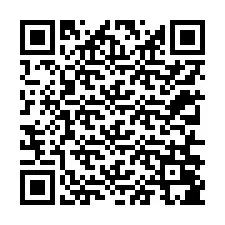 QR-code voor telefoonnummer +12316085229