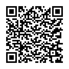 Codice QR per il numero di telefono +12316226188