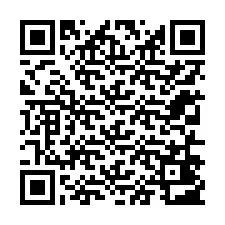 QR-koodi puhelinnumerolle +12316403127