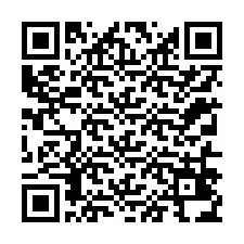 QR-код для номера телефона +12316434411