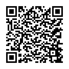 QR kód a telefonszámhoz +12316447679