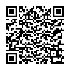 Kode QR untuk nomor Telepon +12316672411