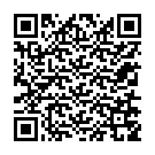 QR-koodi puhelinnumerolle +12316759187