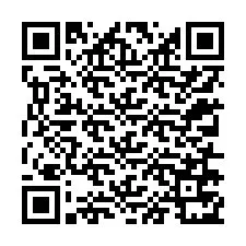 Código QR para número de teléfono +12316771198