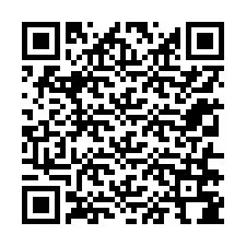 Kode QR untuk nomor Telepon +12316784257