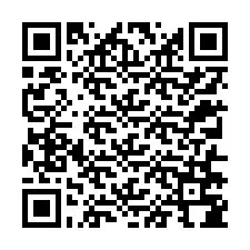 QR-код для номера телефона +12316784258