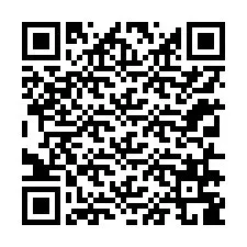 QR код за телефонен номер +12316789525