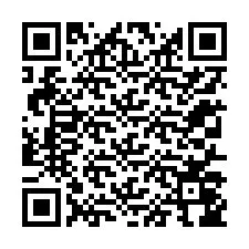 QR-code voor telefoonnummer +12317046733