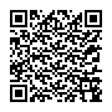 Codice QR per il numero di telefono +12317144400