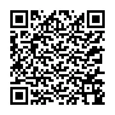 Código QR para número de teléfono +12317144748