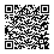 QR код за телефонен номер +12317149502