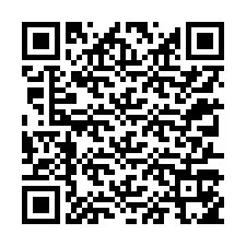 QR Code pour le numéro de téléphone +12317155878