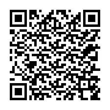 Codice QR per il numero di telefono +12317158269