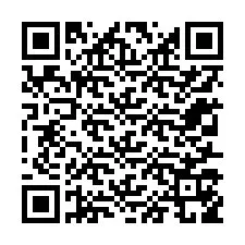 Kode QR untuk nomor Telepon +12317159197