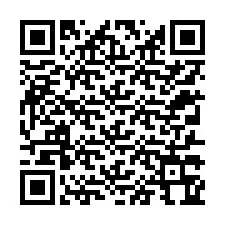 Codice QR per il numero di telefono +12317364454