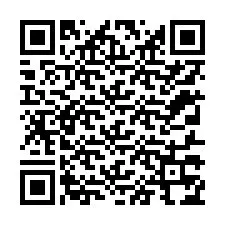 Codice QR per il numero di telefono +12317374001