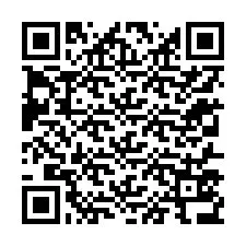 Código QR para número de teléfono +12317536216