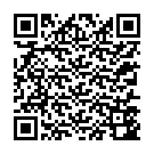 QR-code voor telefoonnummer +12317542218