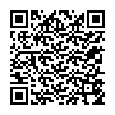 Codice QR per il numero di telefono +12317554263