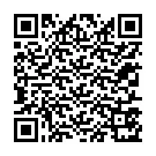 Código QR para número de teléfono +12317571023