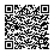 QR-код для номера телефона +12317577648