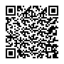 Código QR para número de telefone +12317589457