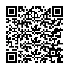 QR Code pour le numéro de téléphone +12317589458