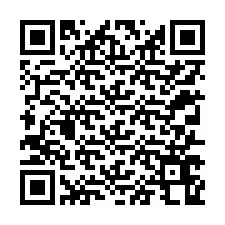 Kode QR untuk nomor Telepon +12317668670