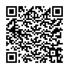 Código QR para número de teléfono +12317669428