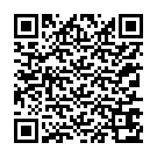 QR-код для номера телефона +12317672090