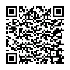 Código QR para número de teléfono +12317687299