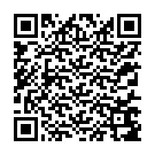 QR-code voor telefoonnummer +12317687300