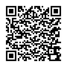 Código QR para número de teléfono +12317690876