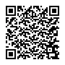 QR-code voor telefoonnummer +12317697756