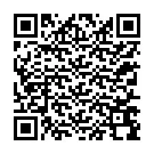 Código QR para número de teléfono +12317698324