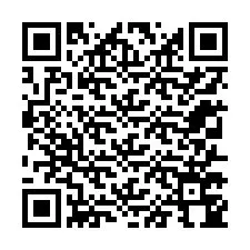 QR код за телефонен номер +12317744677