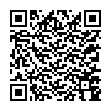 Código QR para número de teléfono +12317744798