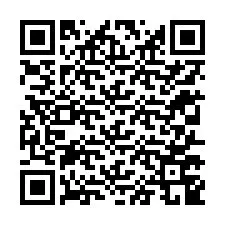 QR-code voor telefoonnummer +12317749372