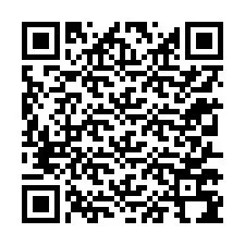 QR-code voor telefoonnummer +12317794376