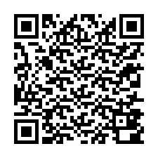 Código QR para número de teléfono +12317800282