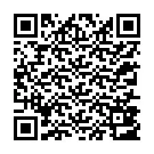 QR kód a telefonszámhoz +12317803688