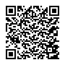 Codice QR per il numero di telefono +12317803763